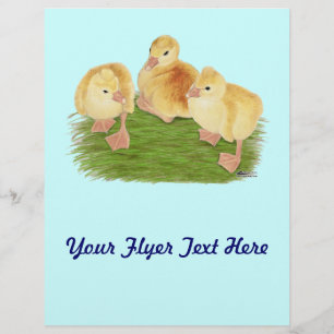 Buff Goslings Tufted Flyer