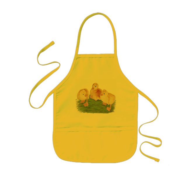 Buff Goslings Tufted Kids Apron (Front)