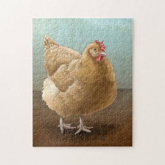 Buff Orpington Hen Puzzle