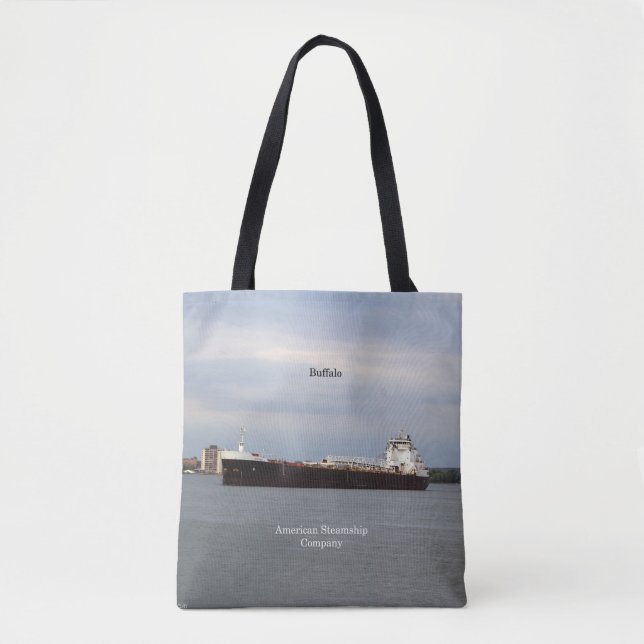 Buffalo all over tote bag (Front)