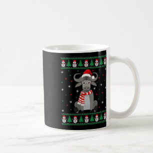 Buffalo Animal Matching Family Ugly Christmas Swea Coffee Mug