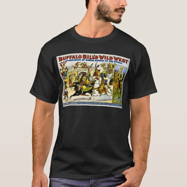 Buffalo Bill 1899 - Arab Horsemen T-Shirt (Front)