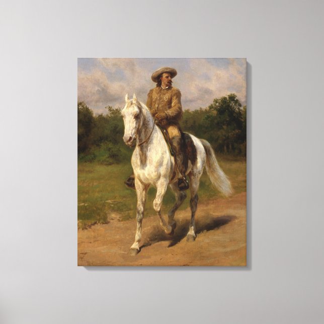 Buffalo Bill Cody by Rosa Bonheur Canvas Print (Front)