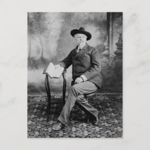 Buffalo Bill Cody Wild West Show Postcard