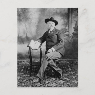 Buffalo Bill Cody Wild West Show Postcard