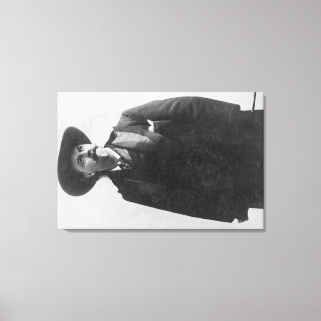 Buffalo Bill Portrait Canvas Print (Front)