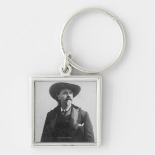 Buffalo Bill Portrait Keychain