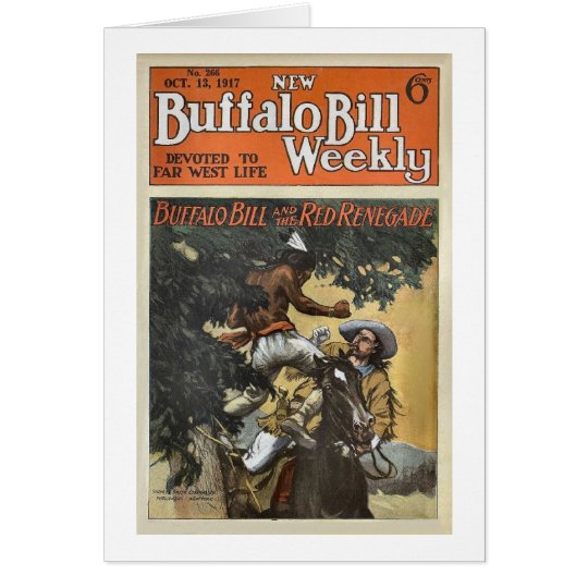 Buffalo Bill Weekly 3 - vintage Card