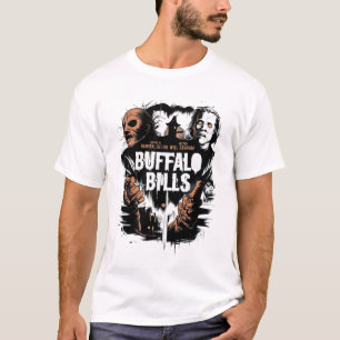 buffalo bills halloween, hannibal, hannibal lecter T-Shirt