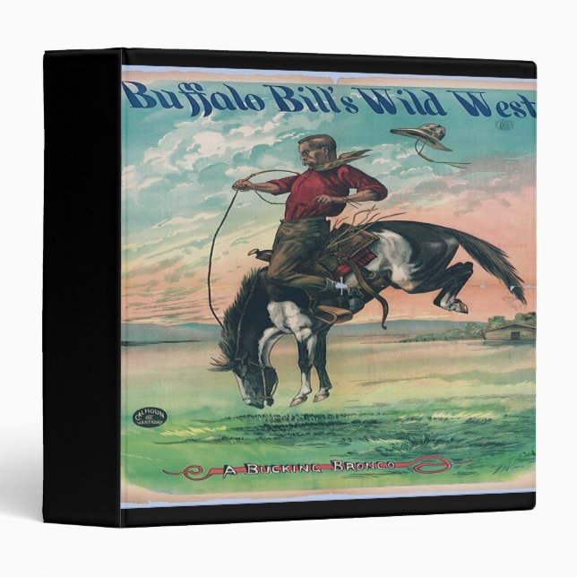 Buffalo Bills Wild West 1889 Binder (Front/Spine)
