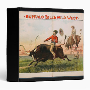 Buffalo Bills Wild West 1889 Binder