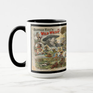 Buffalo Bills Wild West 1889 Mug