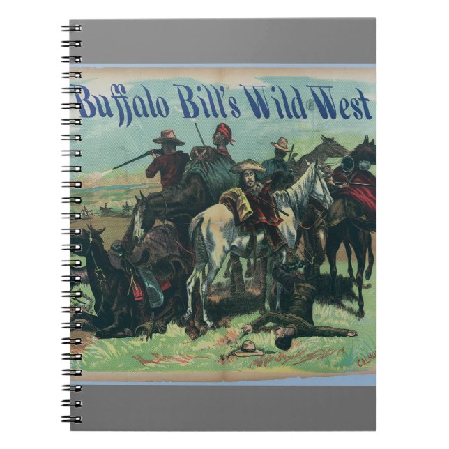 Buffalo Bills Wild West 1889 Notebook (Front)