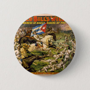 Buffalo Bill's Wild West 2 Inch Round Button