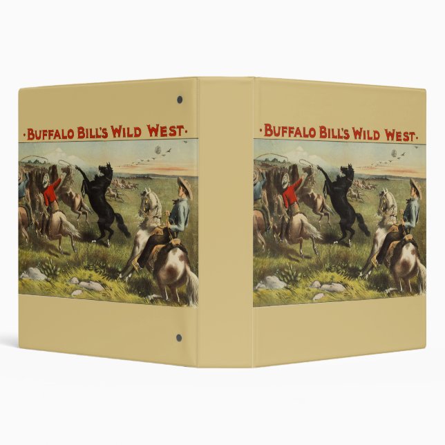 Buffalo Bill's Wild West Horses Binder (Background)