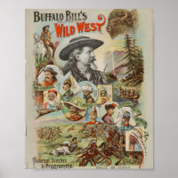 Buffalo Bills Wild West Show 1893 Vintage Ad