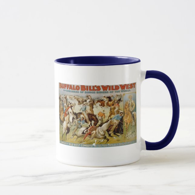Buffalo Bill's Wild West Show Mug (Right)