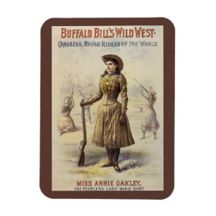 Buffalo Bill's Wild West Show with Annie Oakley Magnet