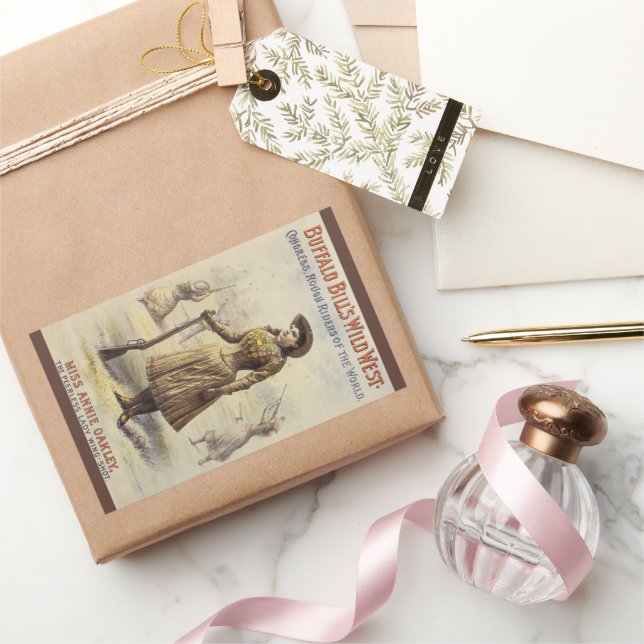 Buffalo Bill's Wild West Show with Annie Oakley Sticker (Gifting)