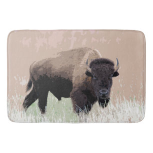 Buffalo / Bison Bath Mat