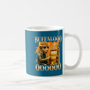 Buffalo Bison Casino Slot Machine Funny Gambling B Coffee Mug