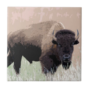 Buffalo / Bison Tile