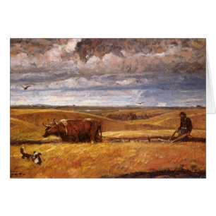 Buffalo Bones Plowed Under by Harvey Thomas Dunn
