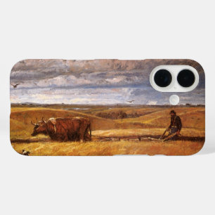 Buffalo Bones Plowed Under by Harvey Thomas Dunn iPhone 16 Case