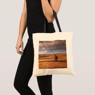 Buffalo Bones Plowed Under by Harvey Thomas Dunn Tote Bag
