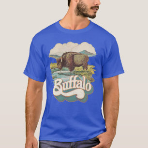 Buffalo Brewing Co Beer Retro Defunct Breweriana T-Shirt