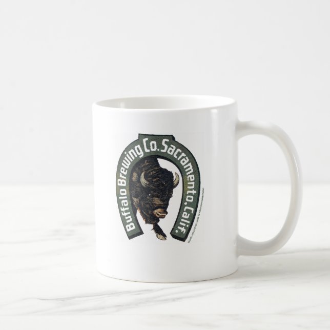 Buffalo Brewing Company, Sacramento, CA Coffee Mug (Right)