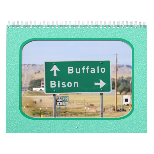 Buffalo Calendar (Cover)