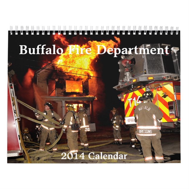 Buffalo, calendrier de NY FireDepartment 2014 (Protection)