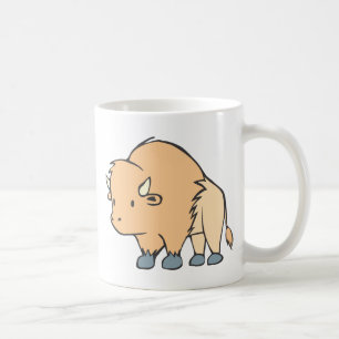 Buffalo Cartoon Coffee Mug