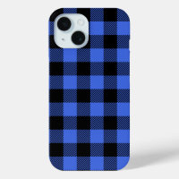 Buffalo Check Blue & Black Lumberjack Plaid Decor