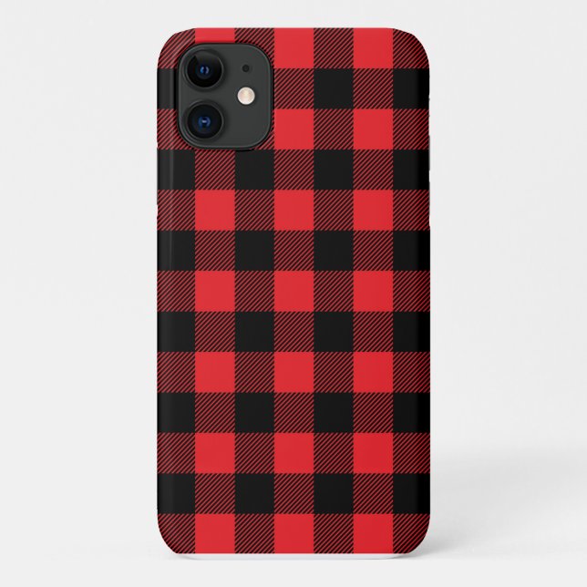 Buffalo Check Plaid Rustic Country Stylish Case-Mate iPhone Case (Back)