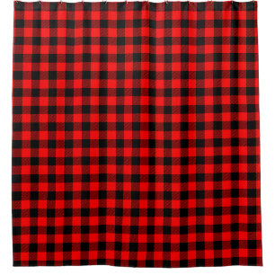 Buffalo Check Red and Black Lumberjack Plaid Decor