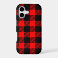 Buffalo Check Red and Black Lumberjack Plaid Decor
