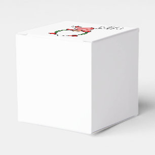 Buffalo chicken dip gnome favor box