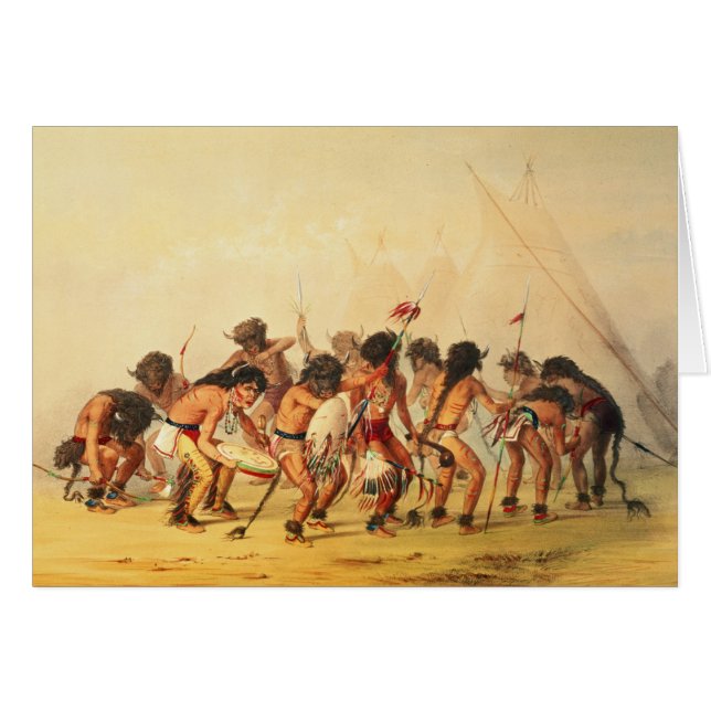 Buffalo Dance, c.1832 (Front Horizontal)