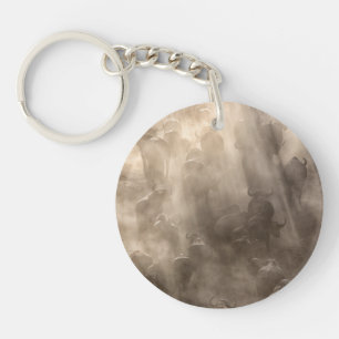 Buffalo Dust Keychain