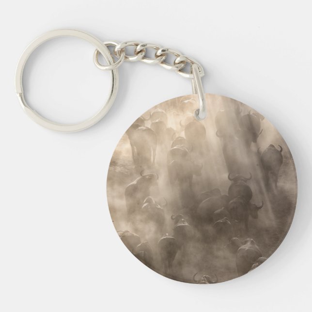 Buffalo Dust Keychain (Front)