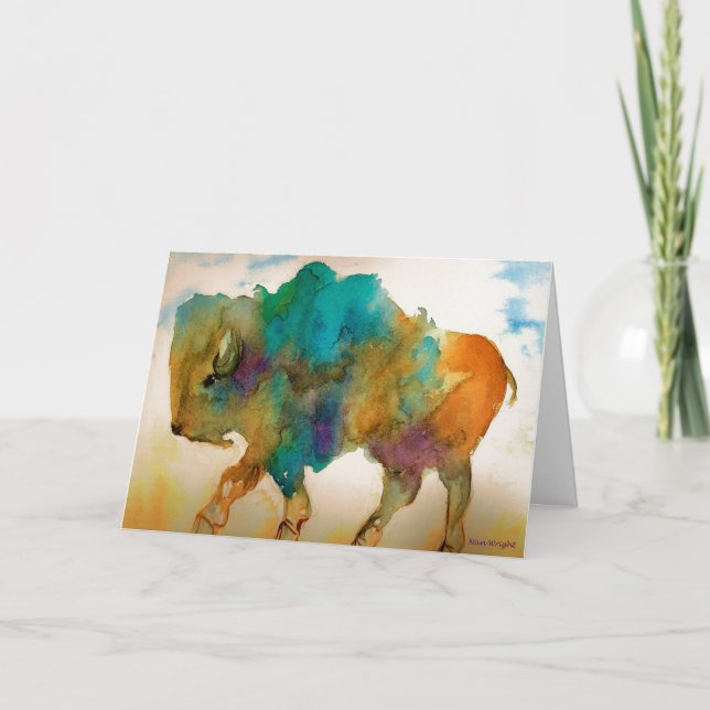 Buffalo Father's Day Card (Front)