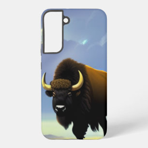Buffalo Fields iPhone 13 Pro Slim Fit Case, Glossy Samsung Galaxy Case