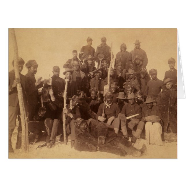 Buffalo Fighters of the US Black Cavalry (Front Horizontal)