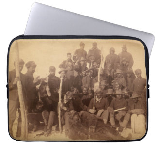 Buffalo Fighters of the US Black Cavalry Laptop Sleeve