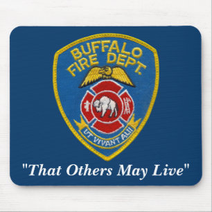 Buffalo Fire Mousepad
