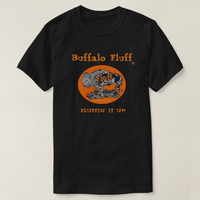 Buffalo Fluff Official T-Shirt Fluffin' It Up (Design Front)