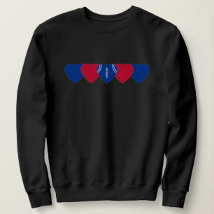 Buffalo Football Fan Design Dark Sweatshirt