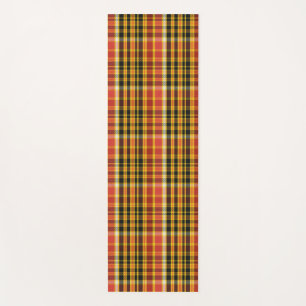  Buffalo Halloween Pattern Yoga Mat
